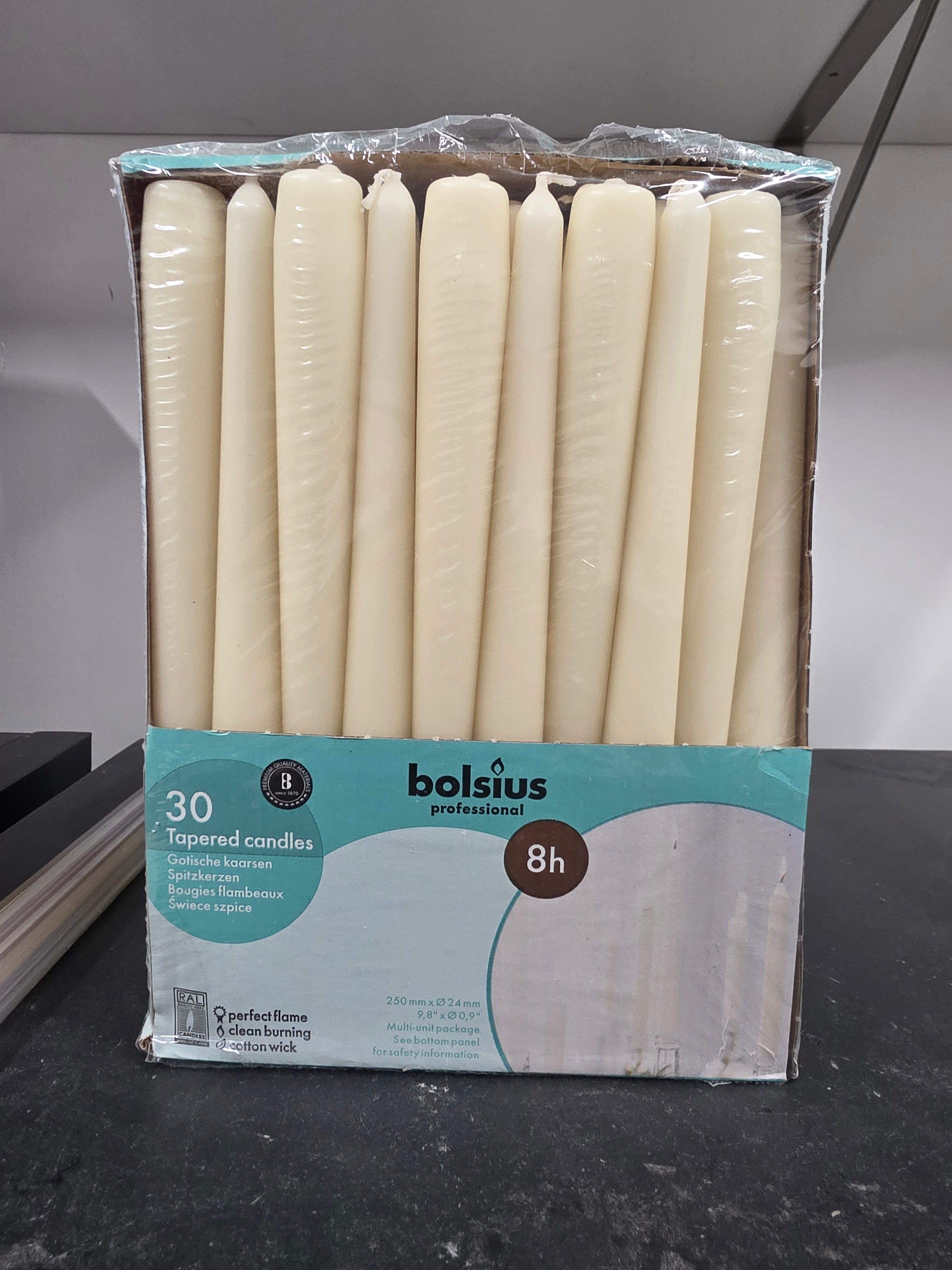 Tapered candles